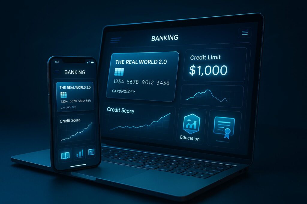 the real world 2.0 credit score and banking system